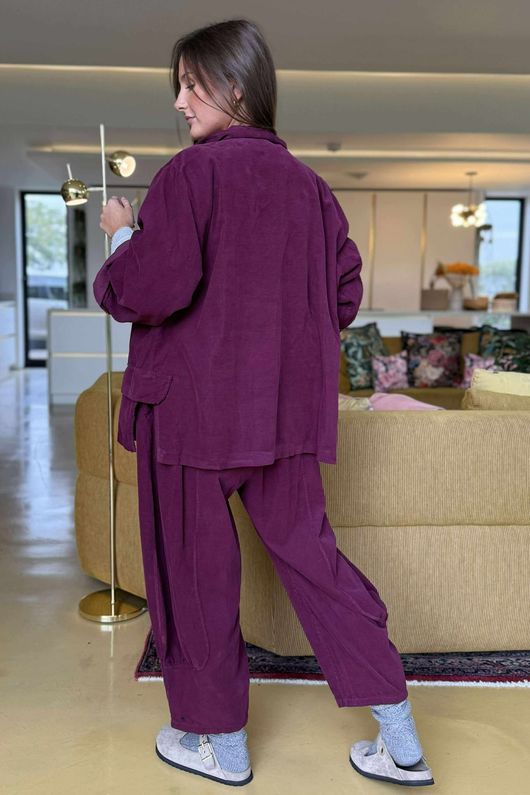 Cooper Needlecord Blazer Beetroot  /14 =